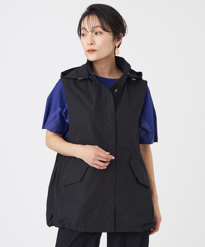 エベェックスバイクリツィア ジャンパースカート evex　ジレ　ベスト ジレ・ベスト｜EVEX by KRIZIA(エヴェックス バイ クリツィア)｜阪急