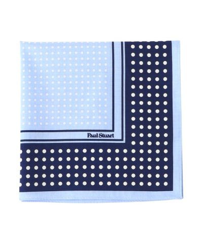 ドット柄プリントハンカチ