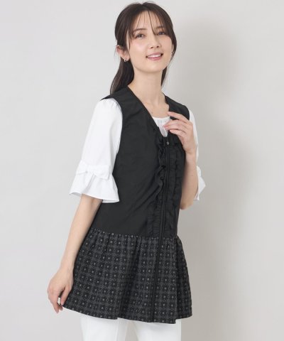 エンブロイダリーエレガンス ジレ