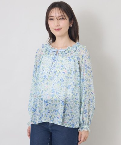 プチフルール フリルブラウス