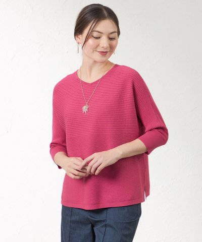 2WAYドルマンニットプルオーバー