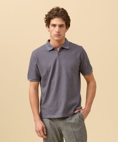 【J.PRESS PREMIUM JERSEY】スキッパー ポロシャツ