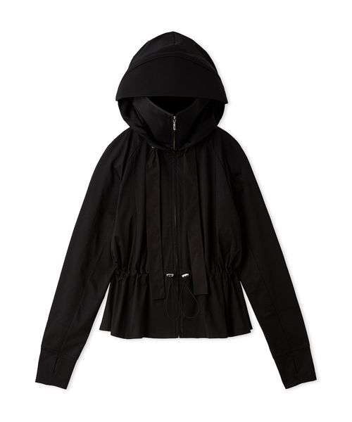 新品　SNIDEL LUMISHADEサンバイザー付きUVカットパーカー SNIDEL｜【WEB限定/LUMISHADE】サンバイザー付きUVカットパーカー