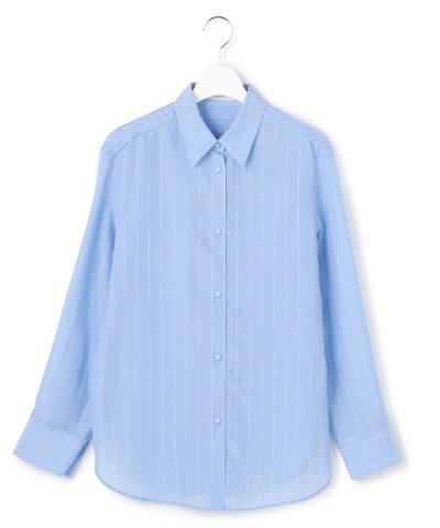 【WEB＆一部店舗限定】PreshrunkCupraStripe シャツ