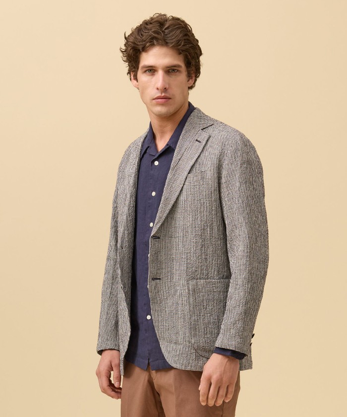 SHACKET】ストレッチリネンサッカー ジャケット(508777073)｜HANKYU
