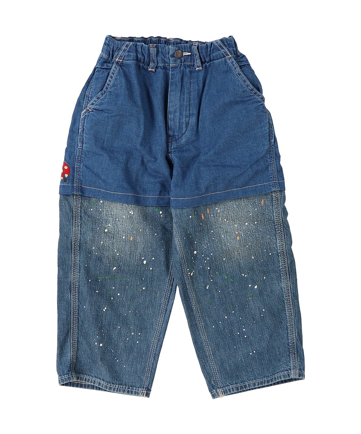 デニムダンガリー DENIM DUNGAREE Uneven Dungaree (508550590)｜阪急