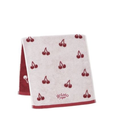 チェリーフェイスタオル