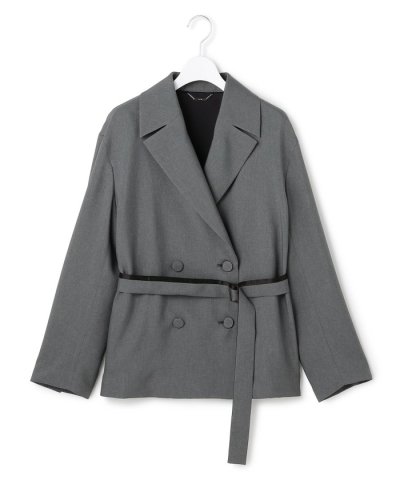 【WEB＆一部店舗限定】 SerikaWorsted トレンチ型ショートコート