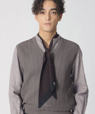 【COLLECTION LINE】ドットウェーブ柄ストール