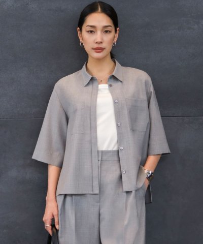 ドライクールトロ 5分袖シャツ