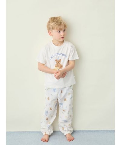 【KIDS】パジャマパーティー柄ロングパンツ