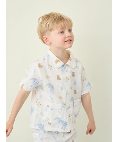 【KIDS】パジャマパーティー柄シャツ
