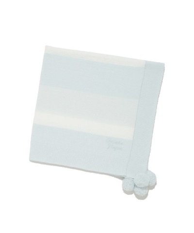 【KIDS】グラデーションボーダーブランケット