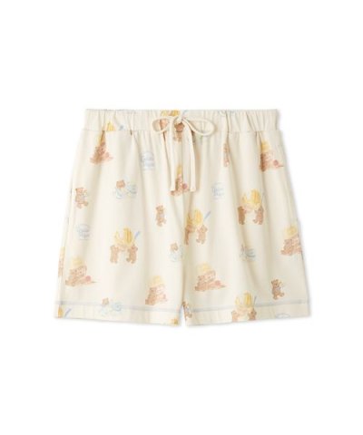 アイスクリームベア柄ショートパンツ
