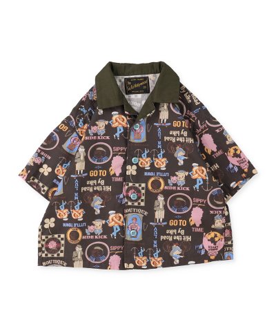 ゴートゥーハリウッド GO TO HOLLYWOOD Satin Shirt