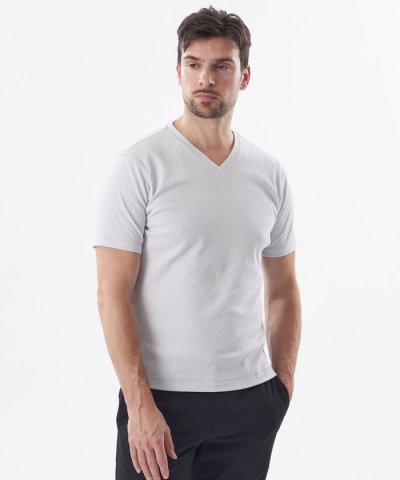 リンクスヘリンボーンカットソー