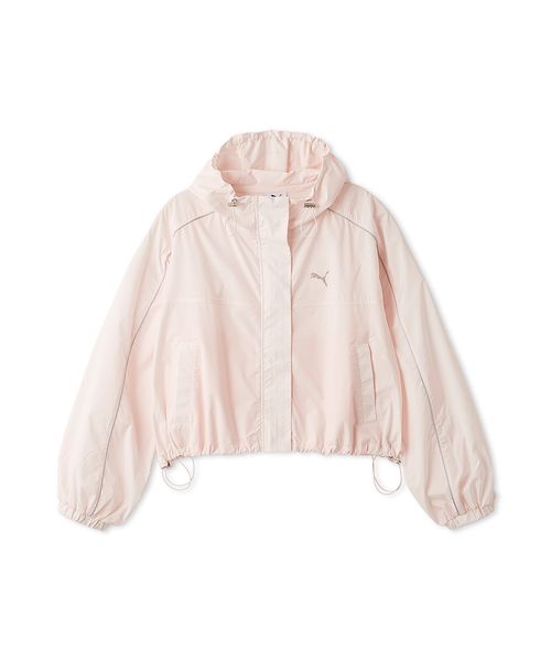 【FRAY I.D×PUMA】ナイロンブルゾン／UVカット・撥水 ピンク FRAY I.D×PUMA】ナイロンブルゾン／UVカット・撥水(508780371)｜阪急