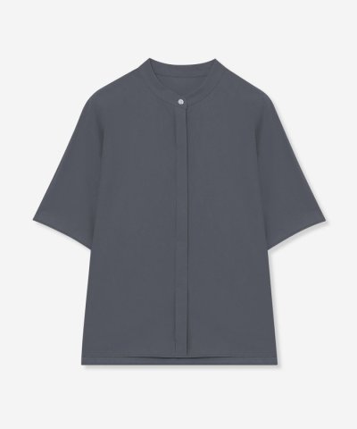 【L】トリコットストレッチブラウス