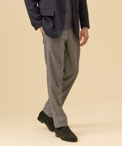 【洗える / 高通気性 / ストレッチ性 / 防シワ】バーズアイスラックス /