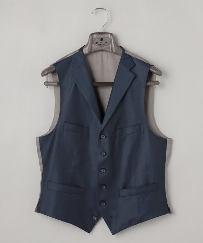 シワになりにくい/通年素材【御幸毛織/みゆきけおり】Superio160 ベスト