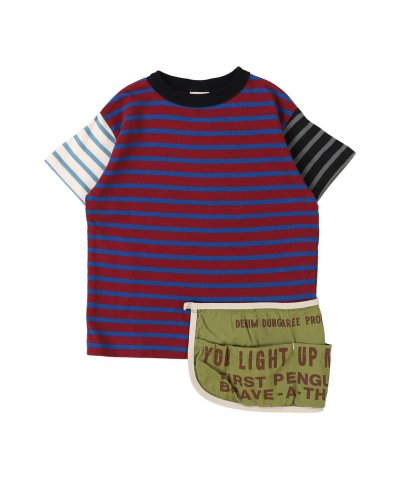 デニムダンガリー DENIM DUNGAREE Striped Cotton J