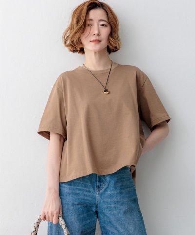 スビンギザコットン フレア Tシャツ