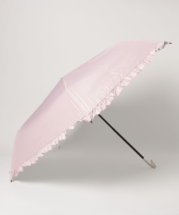 晴雨兼用折りたたみ日傘 フリル(508780565)｜阪急百貨店公式通販サイト