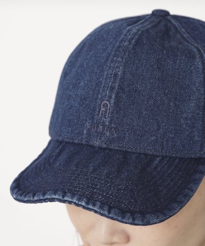 デニムキャップ 帽子 ロゴ ワンポイント 無地