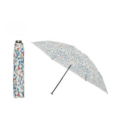 折りたたみ雨傘 花柄 －SnowblueGarden－