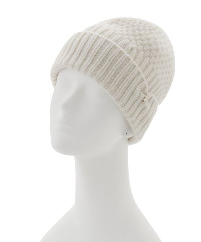 ウール カジュアルニット ニット帽 フリーサイズ