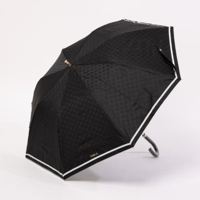 晴雨兼用折りたたみ日傘 楽折 ジャカード グログラン 遮光 遮熱 UV