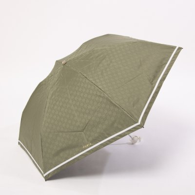 晴雨兼用折りたたみ日傘 ジャカード グログラン 遮光 遮熱 UV