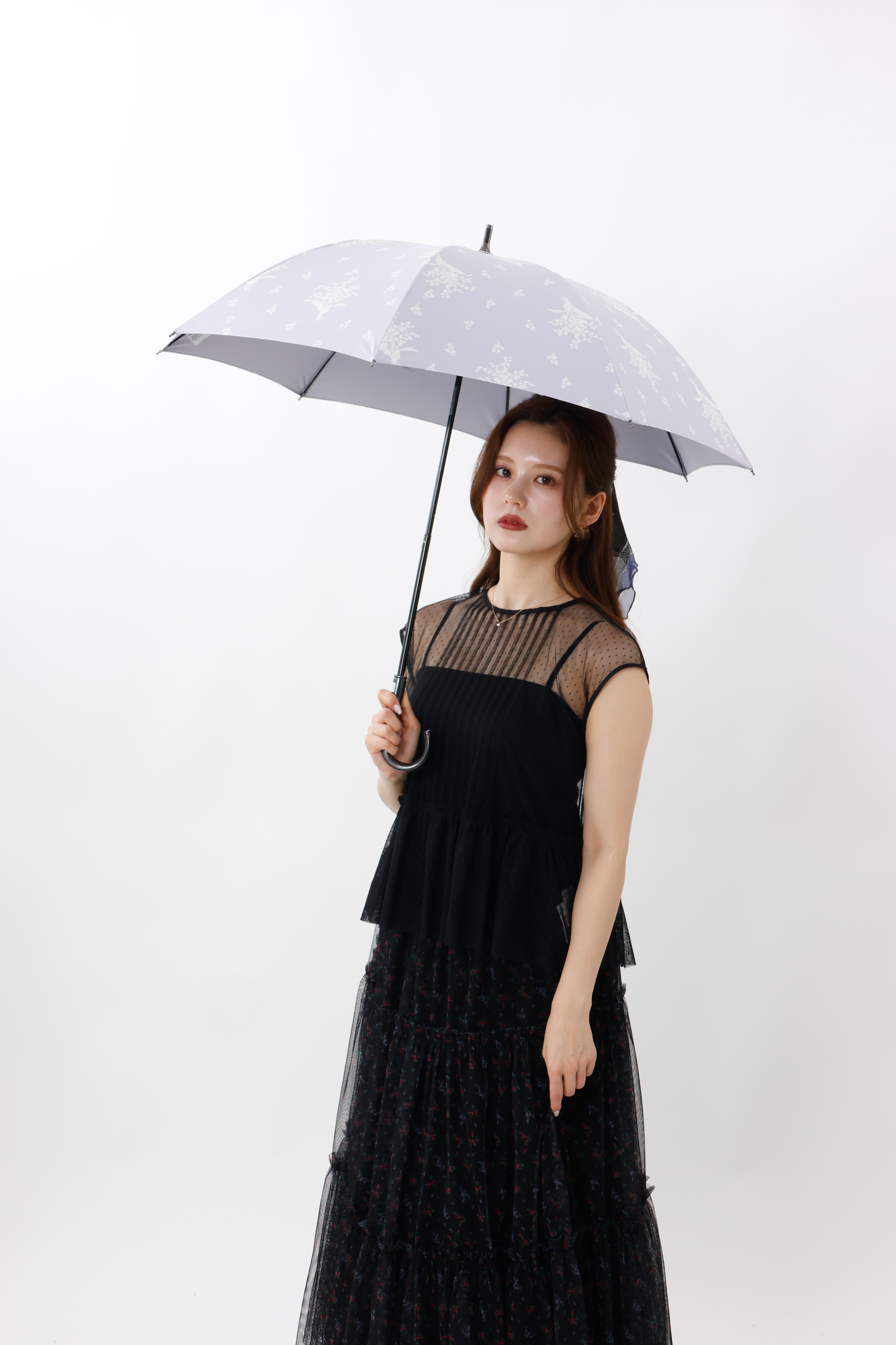 アナスイ ANNA SUI 2026RESORTプリント晴雨兼用傘（長傘）(508781936