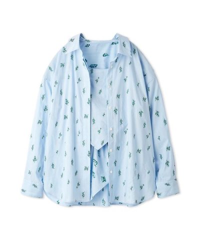 マルチWAYレイヤードジャガードシャツ／ウォッシャブル