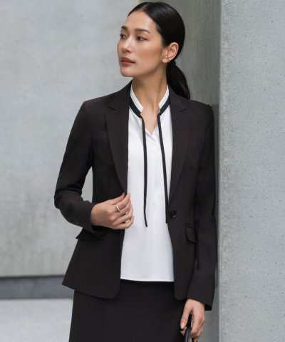 レーヨンライクトロ テーラードジャケット