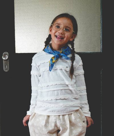 フィス FITH Scalloped Jacquard Long Sleeve