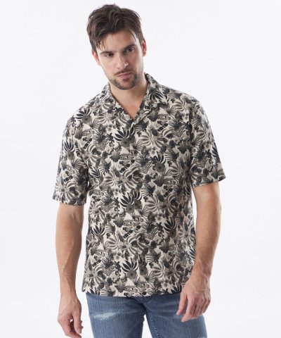 【PRIMA COLLECTION】オープンカラーインポートシャツ