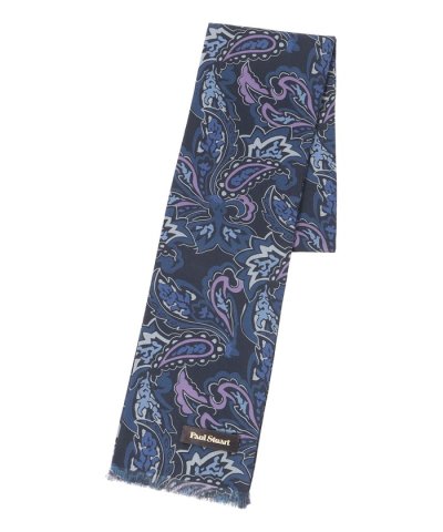 カシミール柄ミニストール