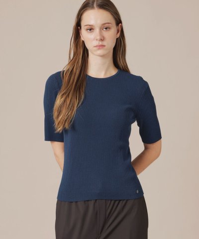 【WEB・一部店舗限定】ハイツイストリブコットンプルオーバー