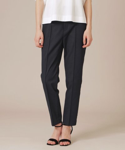 【WEB・一部店舗限定】コットンリネンブレンドオックステーパードパンツ