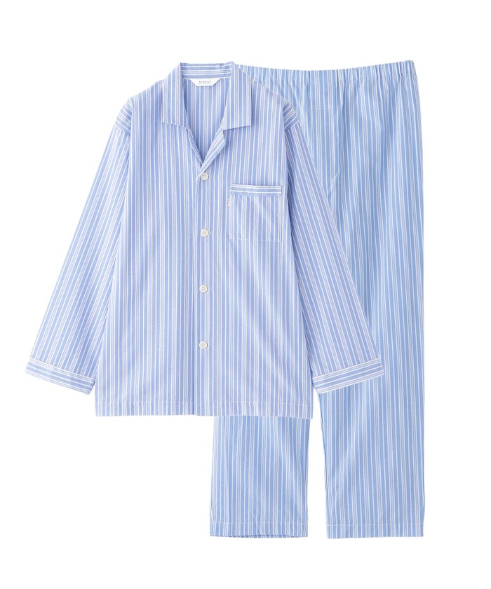 WEB限定】サッカーストライプ パジャマ(508777754)｜HANKYU MEN'S