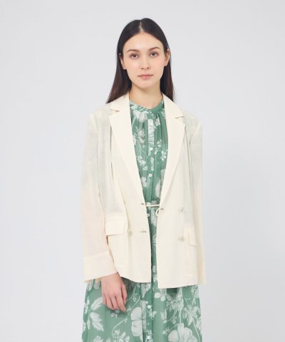 トリアセシアースラブ ダブルブレストジャケット