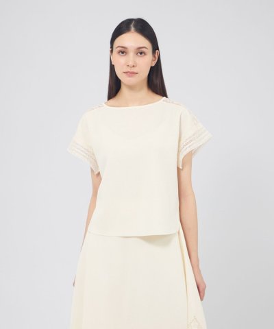 コイルレースコンビニット プルオーバー