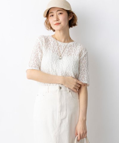 リンクルレースジャージー 5分袖 TEE