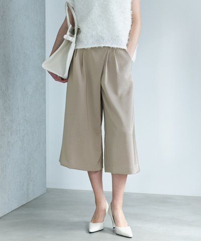 ワッシャーダルサテン ニーショーツ