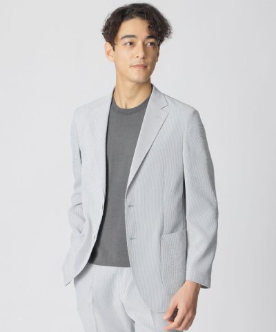 【STUART’S TRAVELER】フロータブル中空サッカージャケット/セット