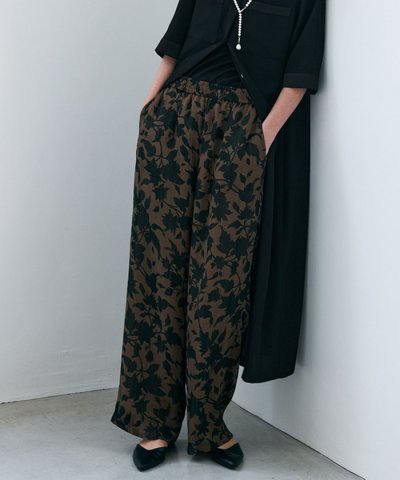 【30th ANNIVERSARY】 アーカイブフラワープリント ワイドパンツ