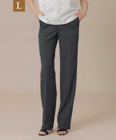 【eclat5月号掲載】【L】ドライツイルストレートパンツ