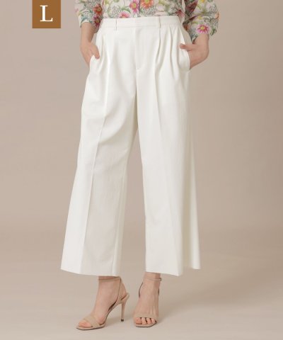 【L】ドライツイルワイドパンツ