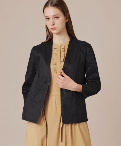 【eclat5月号掲載】リネンストレッチジャケット